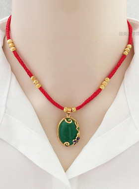 奢华锁骨链信美之家镀金首饰品女