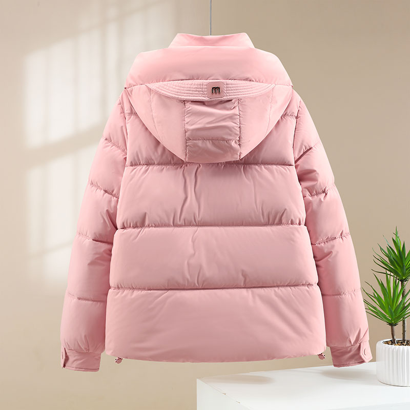 2025冬季新款女士羽绒棉服时尚百搭小个子棉袄加厚保暖短款外套潮 - 图3