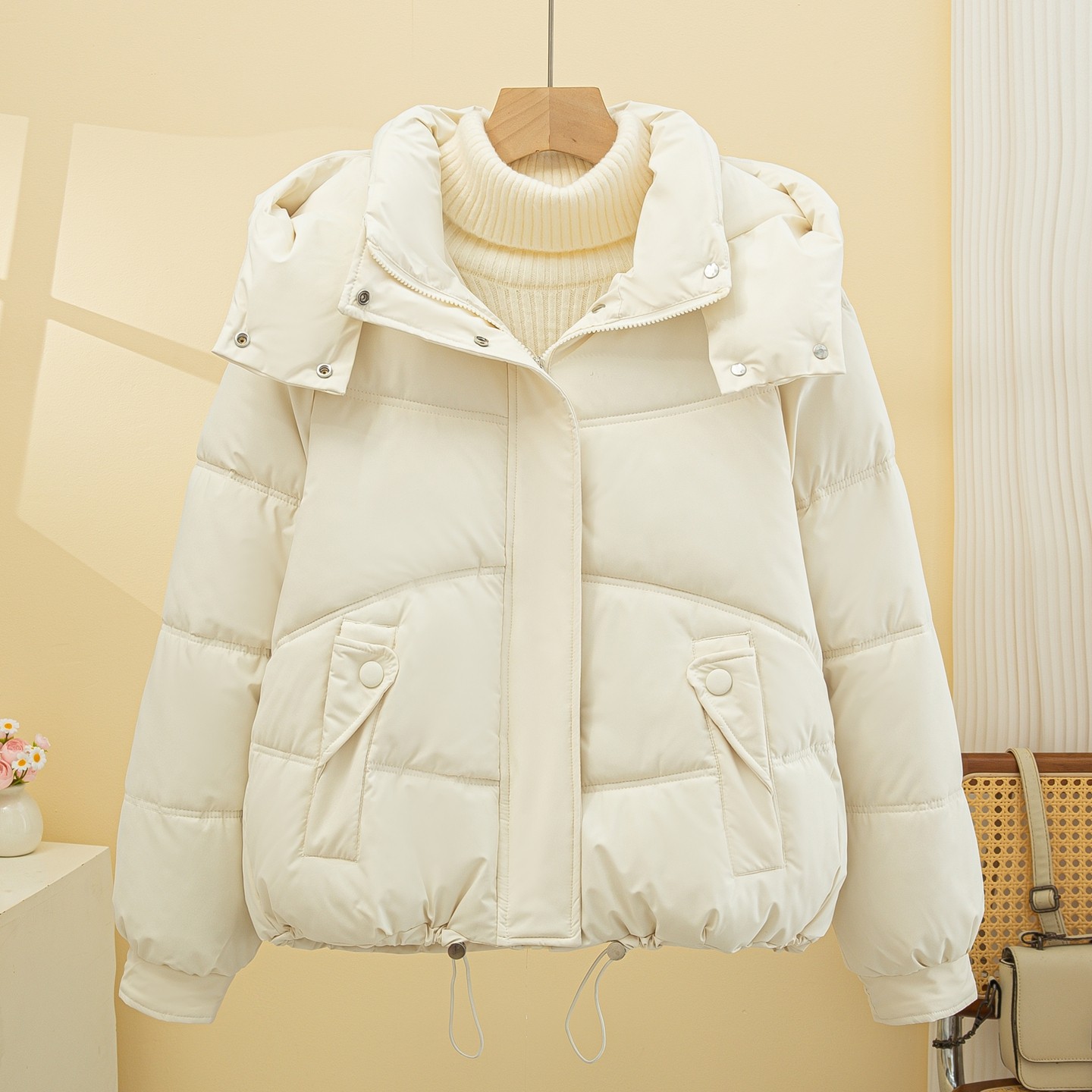 今年流行羽绒棉服女2025冬季新款小个子爆款棉服棉袄短款保暖外套,淘宝优惠券,粉丝福利购,淘宝优惠卷