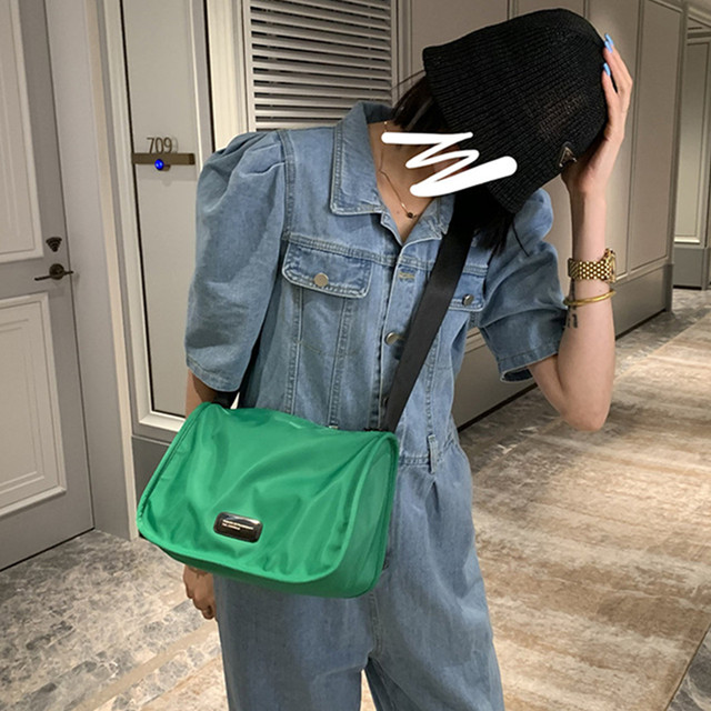 Bag women's macaron wide shoulder strap urban style casual bag