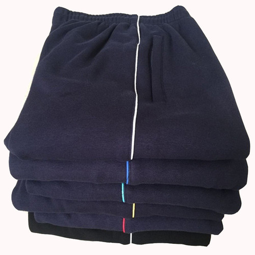冬季加绒加厚校服裤子男女初高中学生羊羔绒防寒保暖校裤长裤纯棉 - 图3