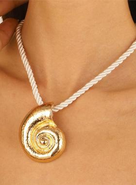 Cross border Accessories Women Beach Style Alloy Necklace 饰