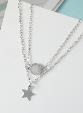 欧美项链女 Cross border multi-layer necklaces ladies jewelry