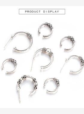 Boho style creative retro earrings Ear ring stud accessories