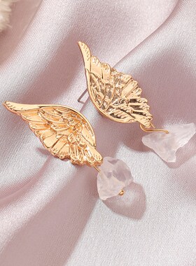 European American temperament fashion Net Red earrings耳钉女