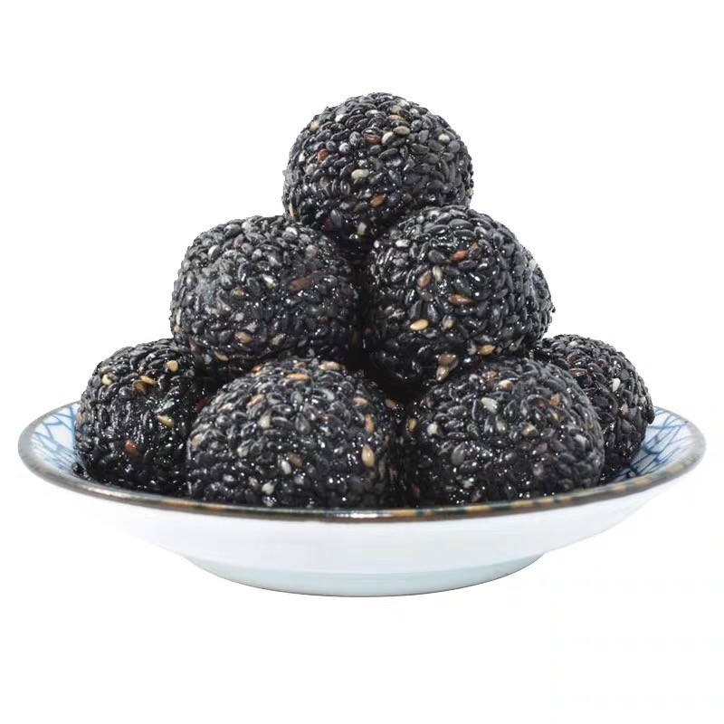 西域皇后黑芝麻丸新疆特产500克包邮独立包装开袋即食黑芝麻球,淘宝优惠券,粉丝福利购,淘宝优惠卷
