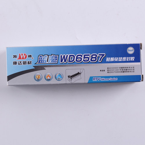 上海康达万达蓝魔WD6587硅酮免垫平面密封耐高温无气味胶水55g/支 - 图3