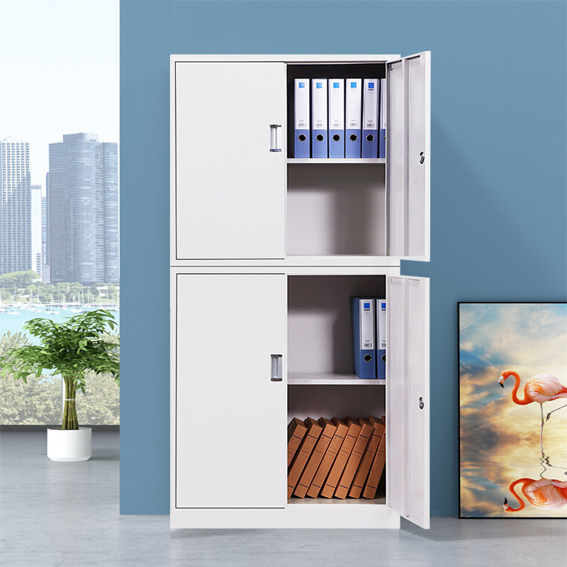 分双节分体办公铁皮柜财务文件柜带锁资料档案矮柜家用储物书柜子,淘宝优惠券,粉丝福利购,淘宝优惠卷