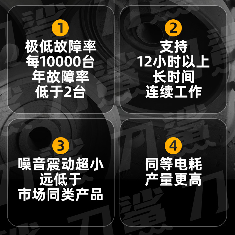 刀鲨玉米粉碎机饲料五谷药材齿爪式家用自动磨粉磨面机商用中小型-图2