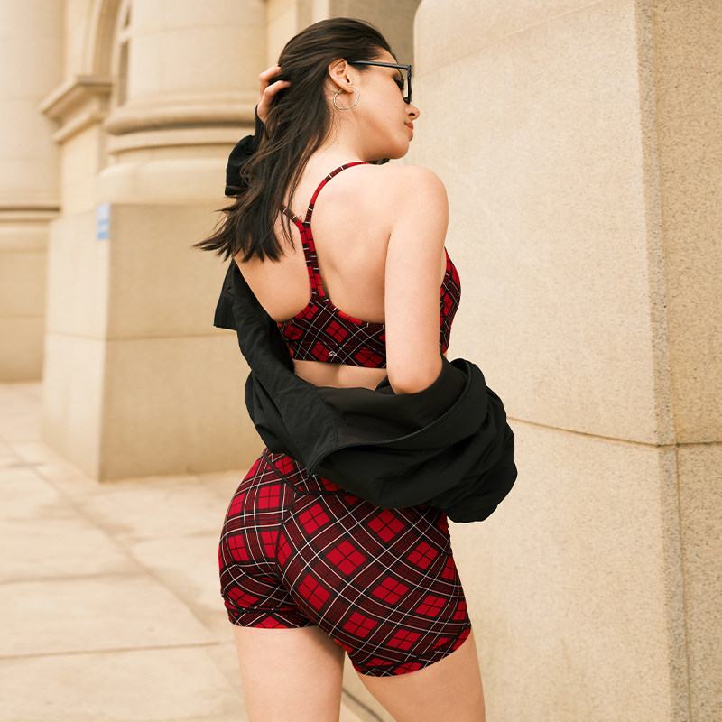 Aria Leisure 运动内衣美背吊带背心带胸垫普拉提训练服瑜伽套装,淘宝优惠券,粉丝福利购,淘宝优惠卷