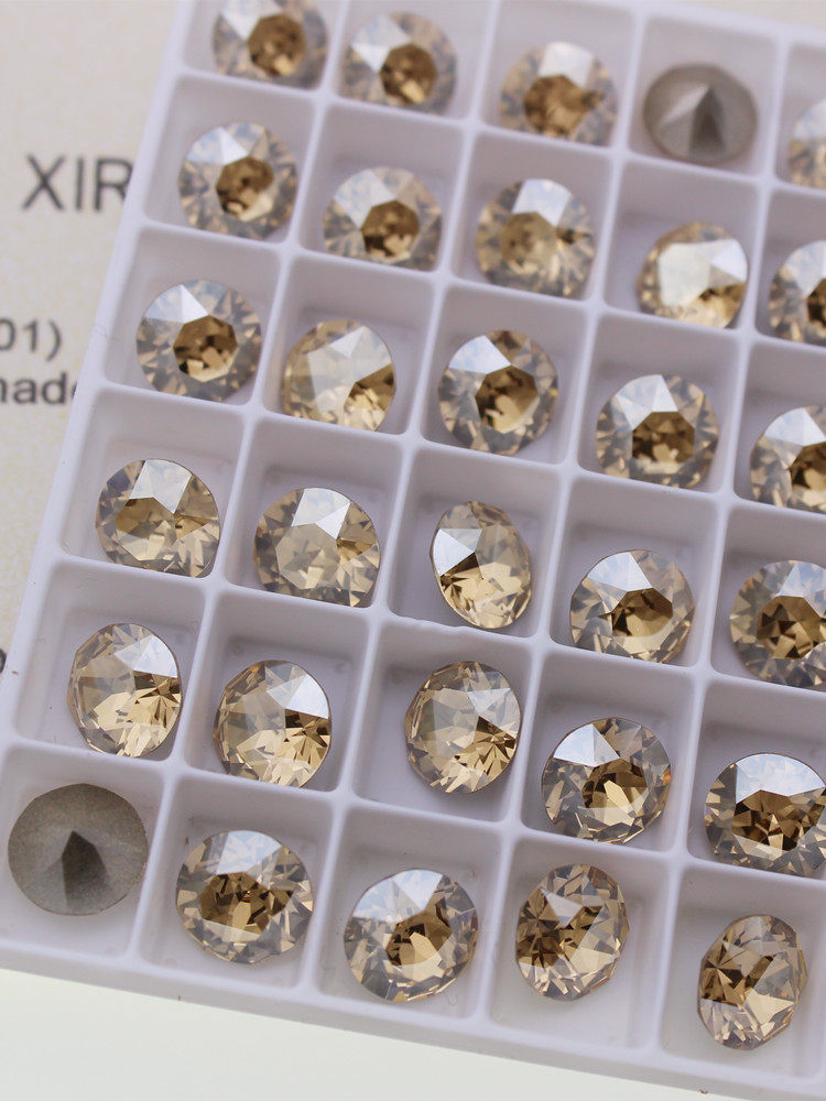 施家水钻1088尖底堆钻001GSHA金色魅影 华子水晶美甲饰品堆钻DIY,淘宝优惠券,粉丝福利购,淘宝优惠卷