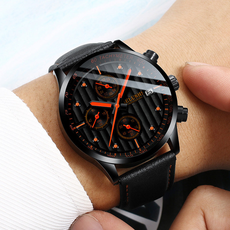 贝罗仕新概念时尚撞色潮流男士手表 丹丹数码自营店国产腕表