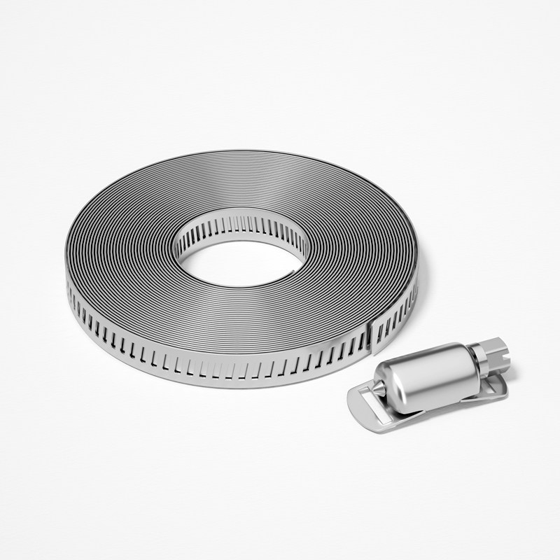 304不锈钢自制美式喉箍卡箍抱箍大号管卡透孔钢带管箍盘带捆绑带,淘宝优惠券,粉丝福利购,淘宝优惠卷