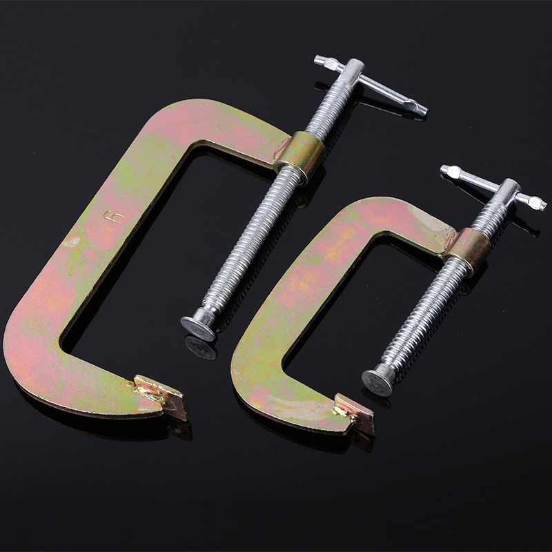 厂家直销钢板木工夹 G型夹 2-12寸重型G字夹 C型夹 固定夹持工具,淘宝优惠券,粉丝福利购,淘宝优惠卷