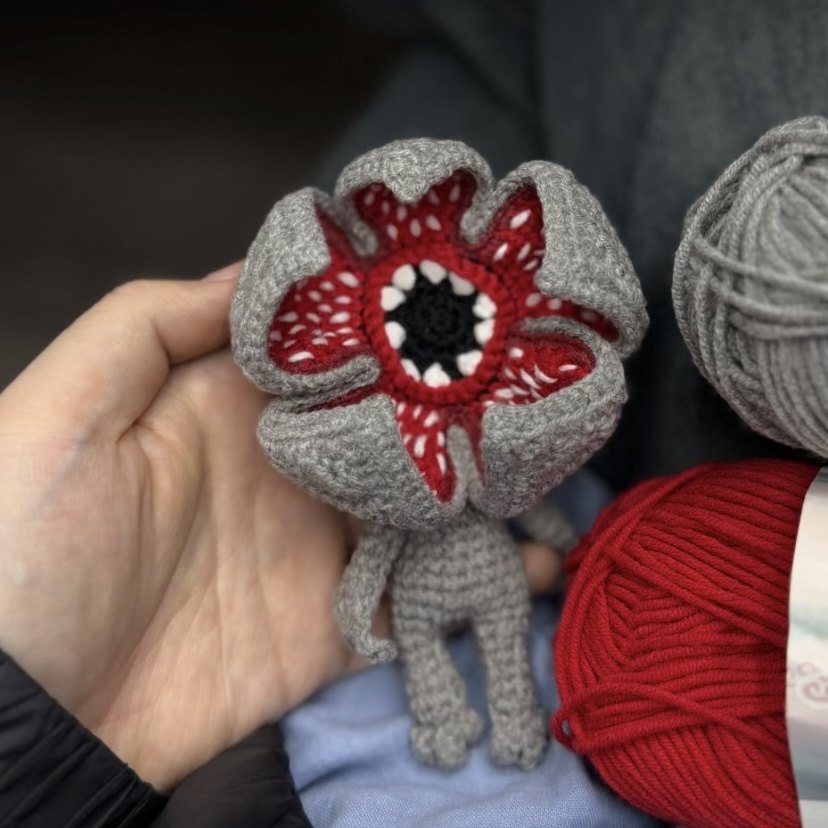 手工编织diy毛线钩织怪奇物语达达挂件材料包钥匙扣礼物包挂装饰,淘宝优惠券,粉丝福利购,淘宝优惠卷