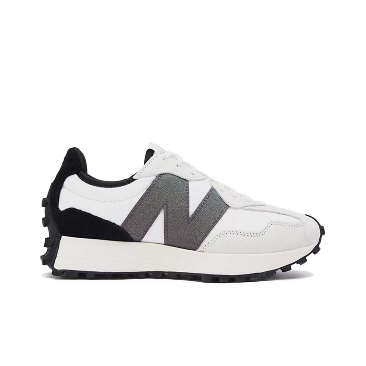 NEW BALANCE 新百伦327 NB327 Sydney Crosby collab白黑联名跑鞋