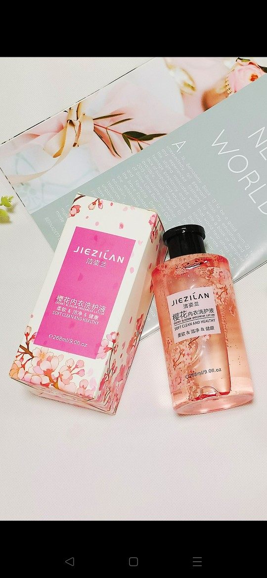 洁姿兰植物提取樱花橄榄精油除菌去污温和不伤手柔软内衣裤洗衣液,淘宝优惠券,粉丝福利购,淘宝优惠卷