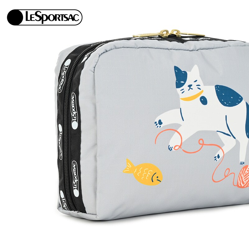 LeSportsac乐播诗新款Trendy潮流系列可爱卡通化妆包童趣手拿包,淘宝优惠券,粉丝福利购,淘宝优惠卷