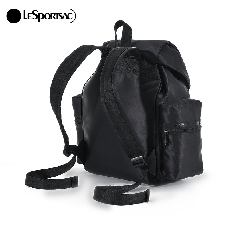 赵露思电视剧同款LeSportsac乐播诗TRENDY黑色大容量通勤双肩包女,淘宝优惠券,粉丝福利购,淘宝优惠卷