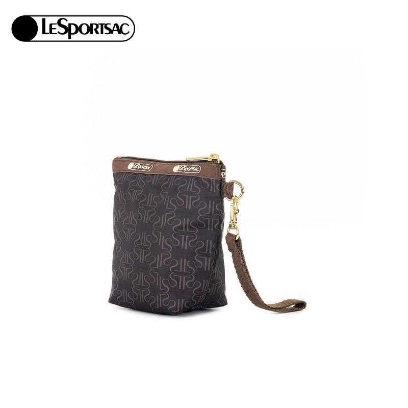 LeSportsac乐播诗新款潮流系列棕色卡通小熊童趣小零钱包手拿包,淘宝优惠券,粉丝福利购,淘宝优惠卷