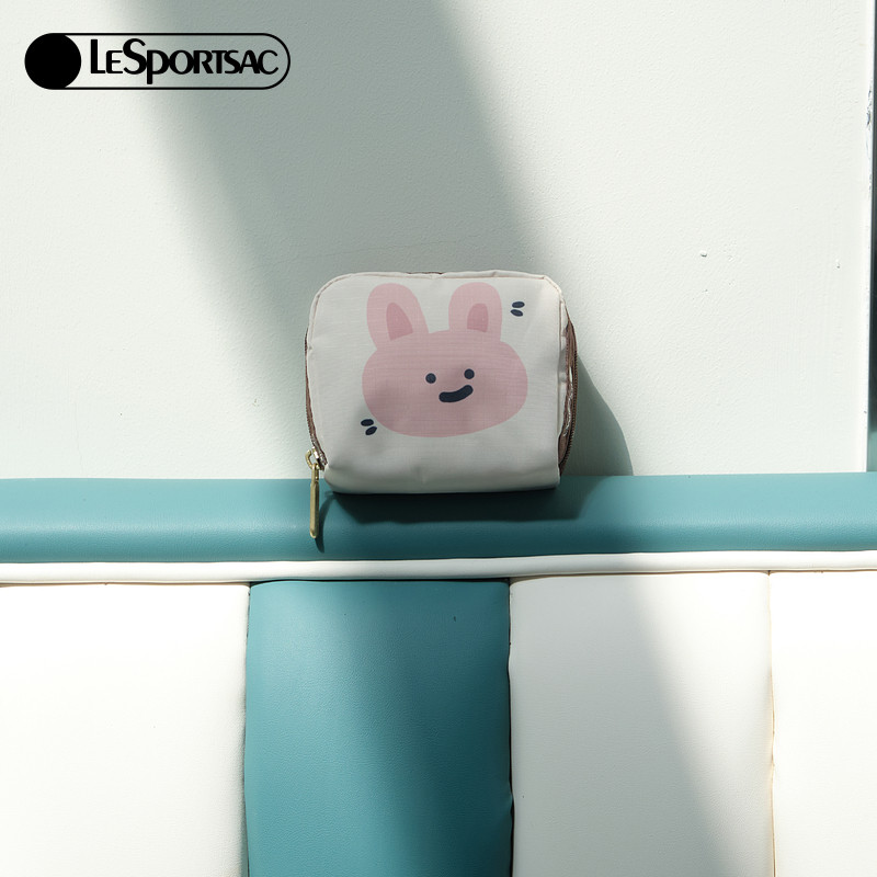 LeSportsac乐播诗新款潮流系列萌趣小狗耳机包迷你收纳包手拿包,淘宝优惠券,粉丝福利购,淘宝优惠卷