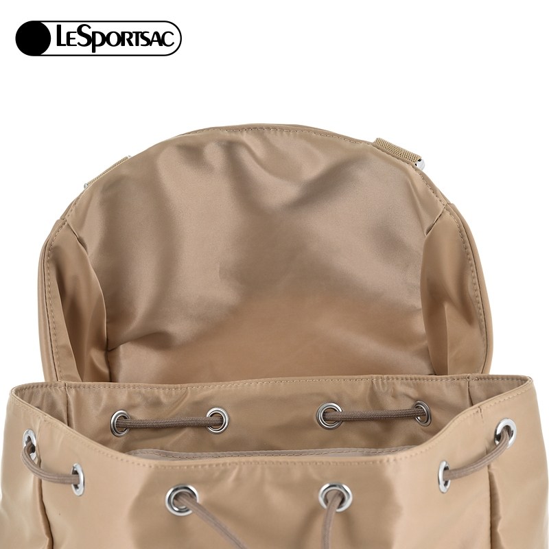 赵露思电视剧同款LeSportsac乐播诗TRENDY黑色大容量通勤双肩包女,淘宝优惠券,粉丝福利购,淘宝优惠卷