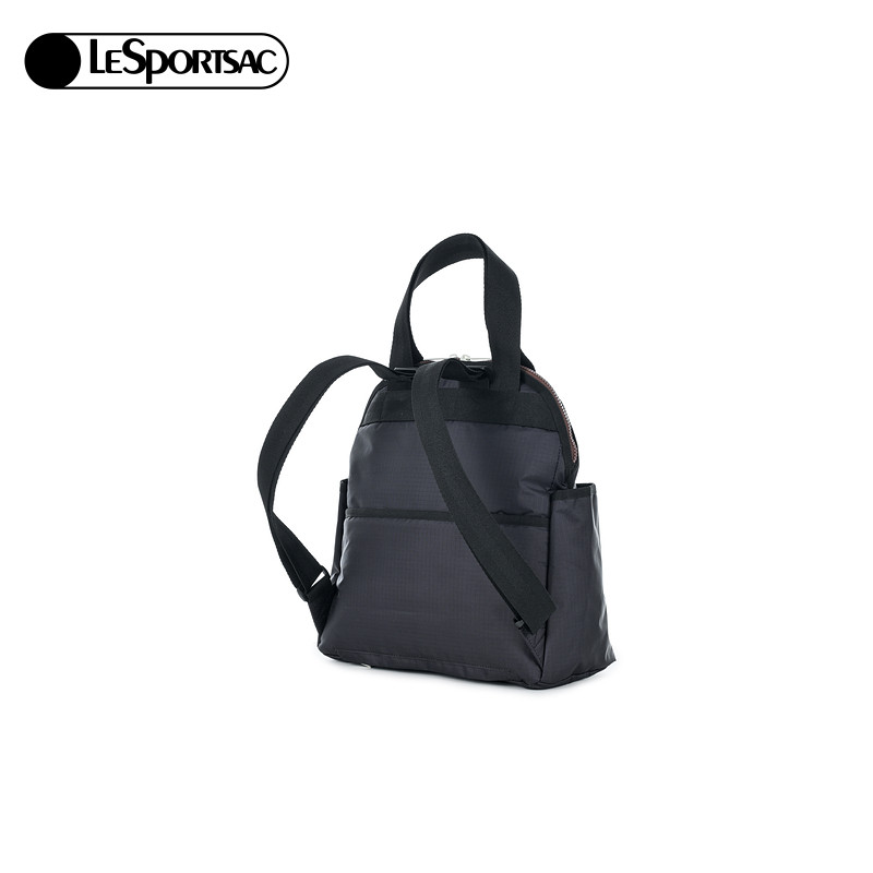 LeSportsac乐播诗新款小羊波德莱尔黑色印花背包差旅通勤双肩包,淘宝优惠券,粉丝福利购,淘宝优惠卷