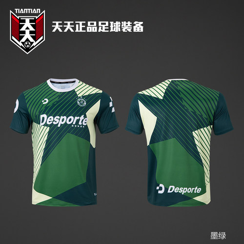 天天正品Desporte体士彪训练短袖男子足球运动跑步T恤 DC826822 - 图1