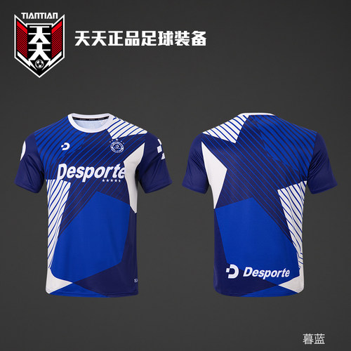 天天正品Desporte体士彪训练短袖男子足球运动跑步T恤 DC826822 - 图3