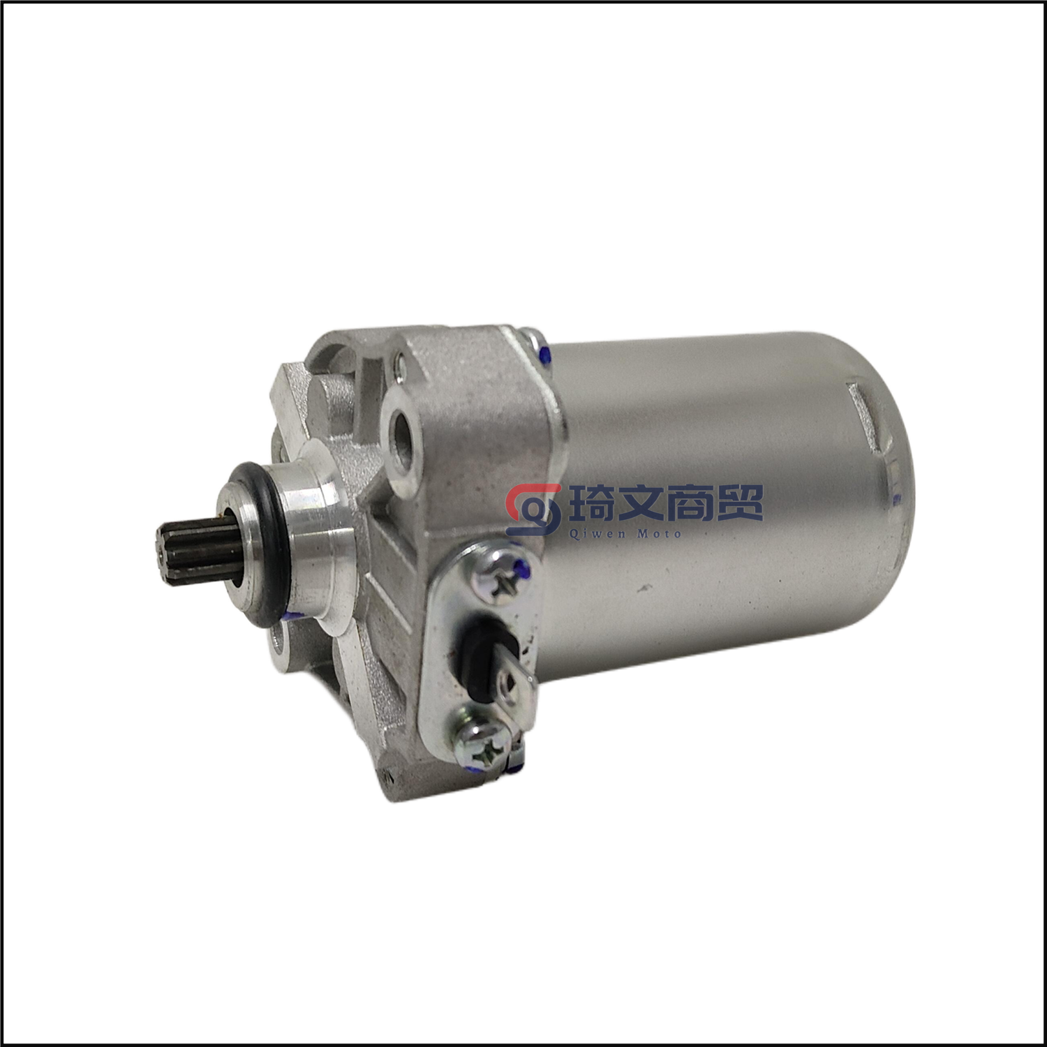 适用新大洲本田NS125L裂行125D启动电机SDH125T-37-38-39马达原厂 - 图0