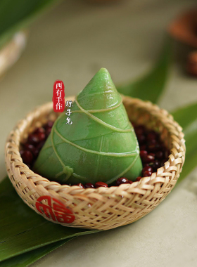端午粽子香薰蜡烛材料包赠送教程