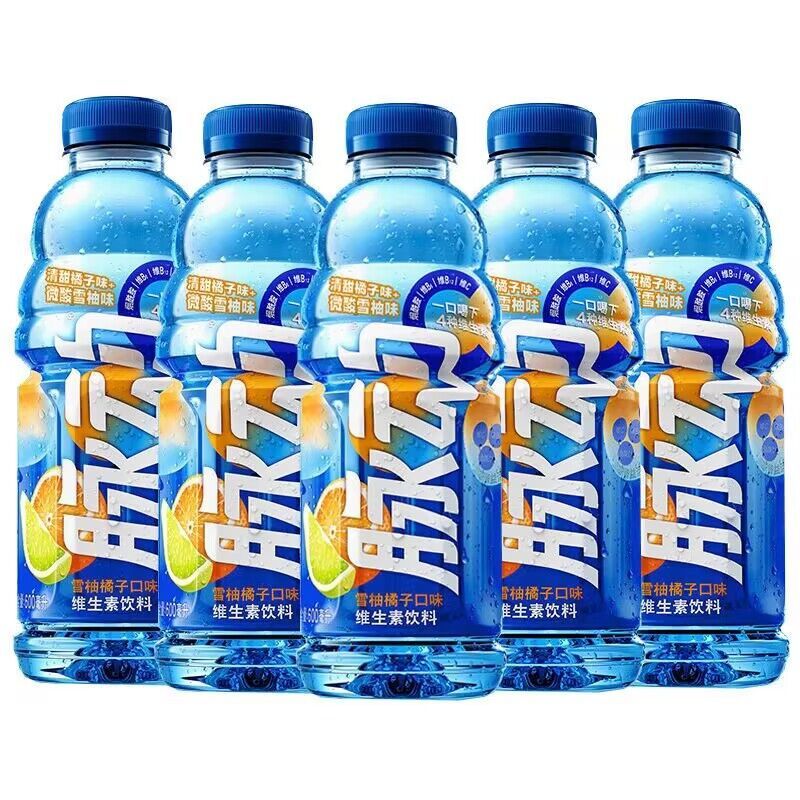 新货新日期脉动饮料青柠桃子口味600ml*15瓶低糖维生素饮料-图3