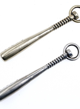 欲望车间创意阿美咔叽银棒球吊坠