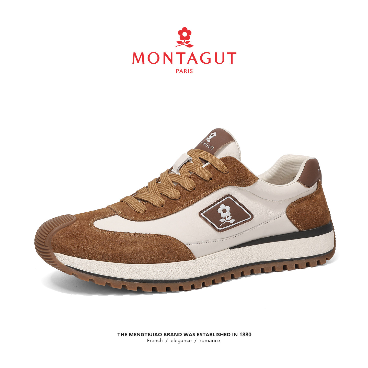 梦特娇高端男鞋头层真牛皮运动棉鞋男款冬季加绒阿甘鞋春季休闲鞋,淘宝优惠券,粉丝福利购,淘宝优惠卷