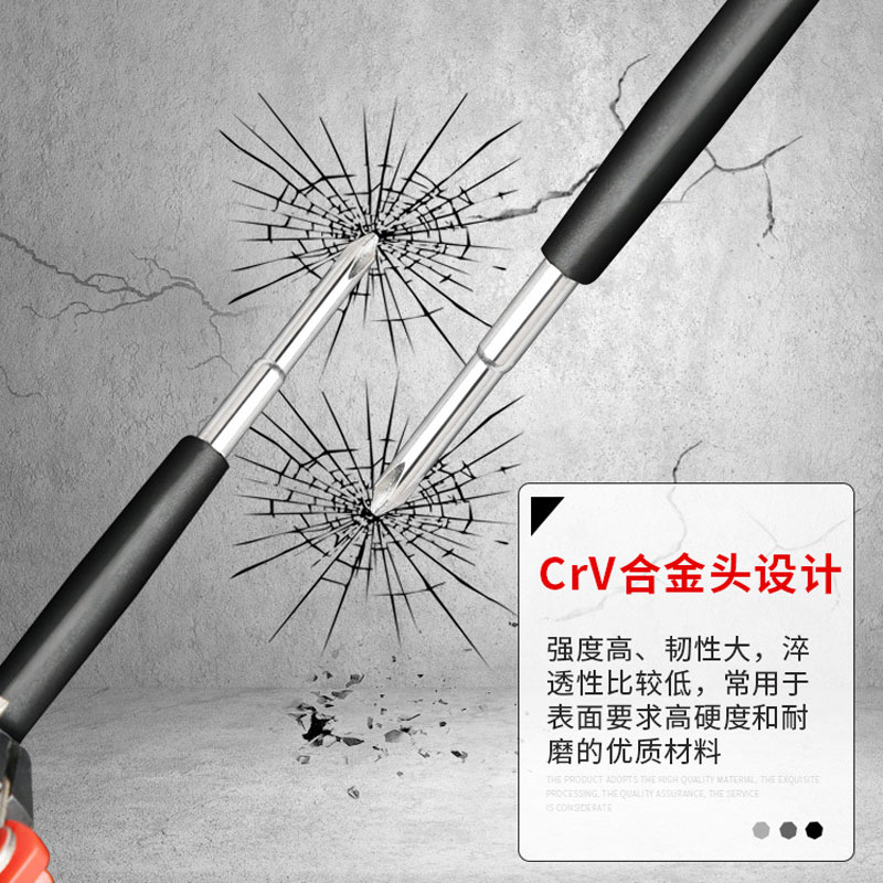 八合一螺丝刀带LED手电筒车用螺丝刀multifunction screwdriver - 图2