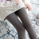 奶咖色连裤袜秋季不加绒亚光显瘦烟灰色踩脚打底裤白色jk打底袜女
