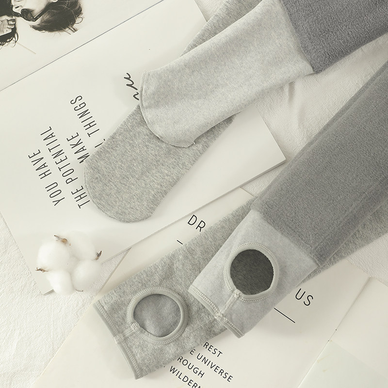 600克超厚打底裤女外穿冬款连裤袜 莜饰打底裤