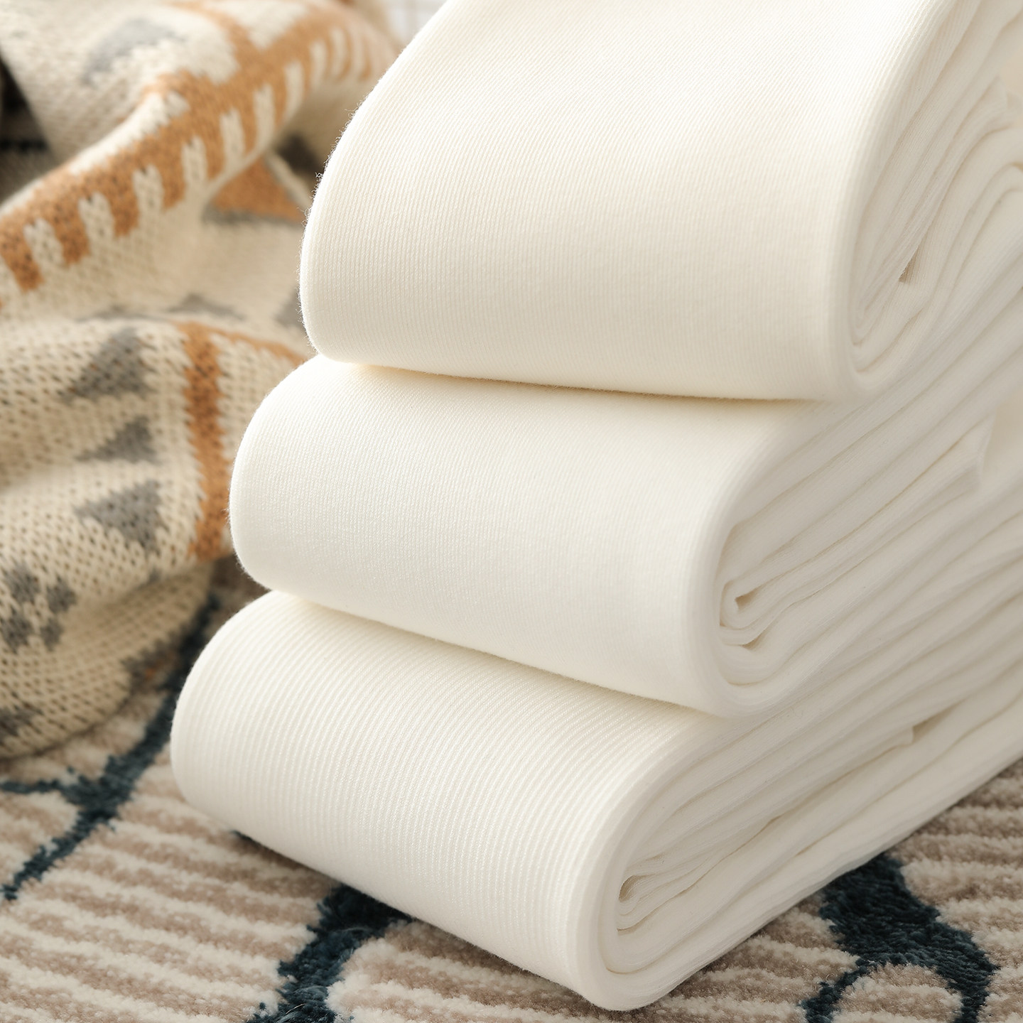 白色打底裤女秋冬季外穿加绒加厚螺旋纹连裤袜保暖显瘦奶白色丝袜,淘宝优惠券,粉丝福利购,淘宝优惠卷