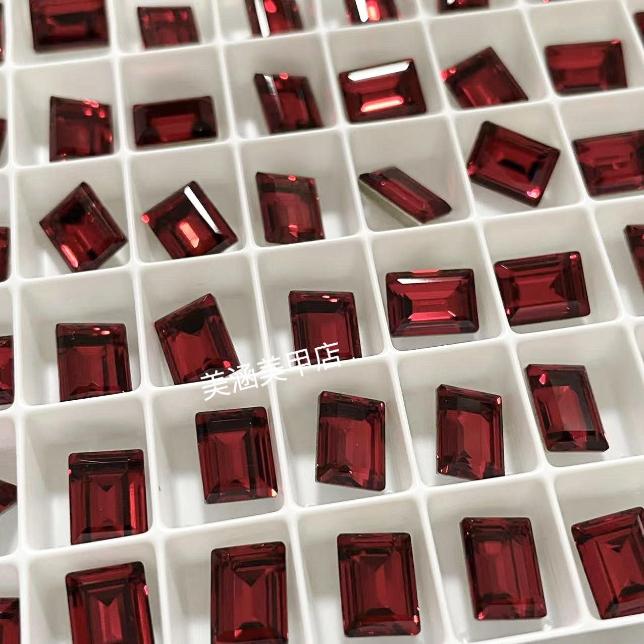 奥地利进口施家钻4527尖底276斯嘉丽红长方形水晶钻DIY美甲8×6mm,淘宝优惠券,粉丝福利购,淘宝优惠卷