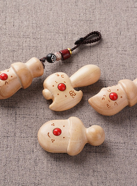 桃木朱砂小李飞刀钥匙扣