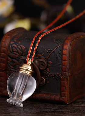 亚克力球形宝瓶舍利塔嘎乌盒吊坠挂件装甘露丸