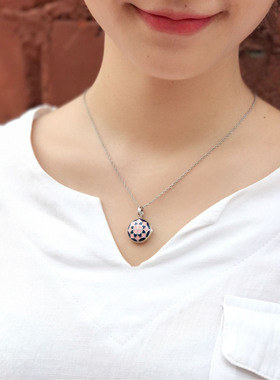 原创手工定制滴胶新款刻字项链