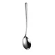 New light luxury eating stainless steel soup spoon tableware household long handle round spoon