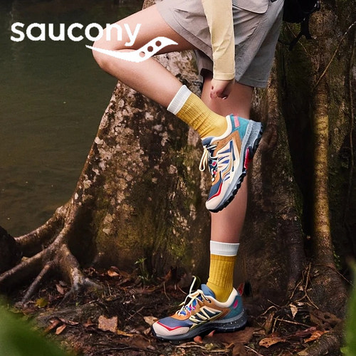 GRID PEAK千禧Saucony索康尼Y2k复古休闲通勤鞋秋冬男女越野跑鞋 - 图2