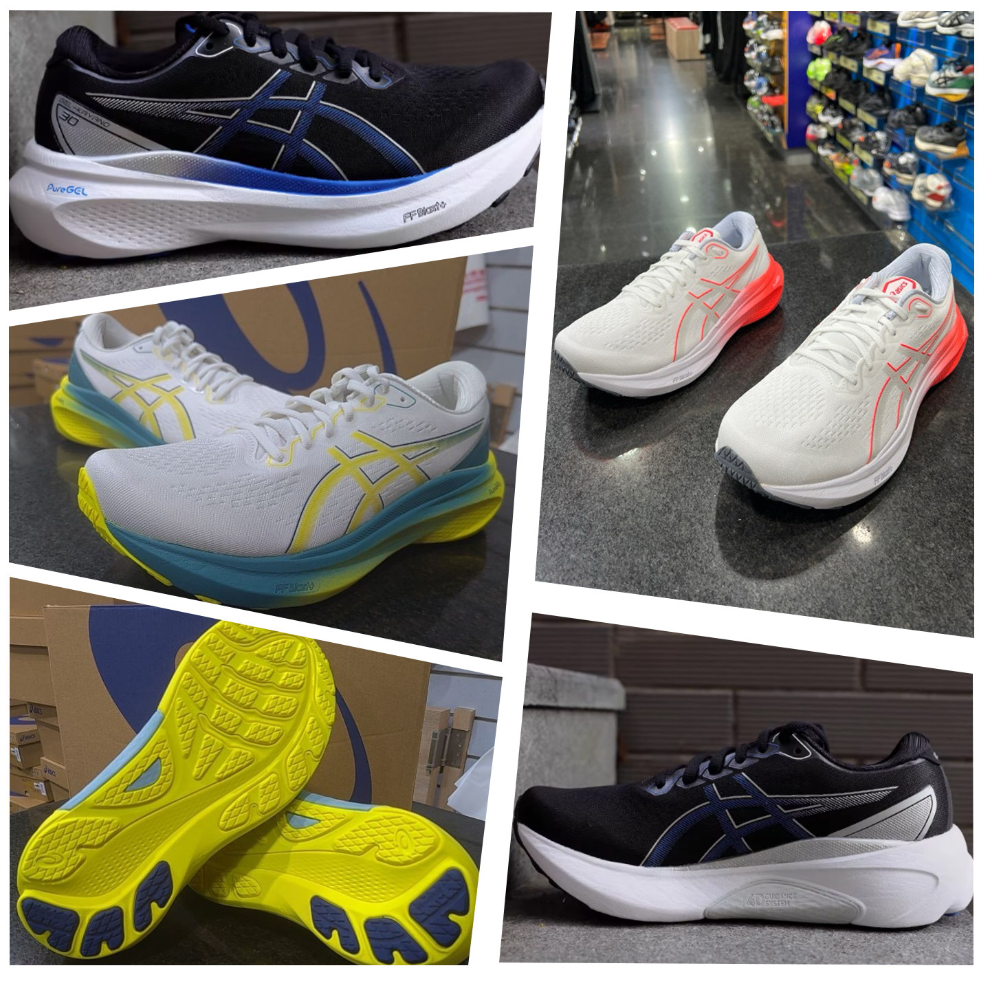 Kayano30周年亚瑟士ASICS新款透气稳定支撑专业缓震跑步鞋男鞋