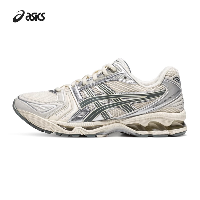 ASICS亚瑟士新款GEL-KAYANO 14男女缓震保护运动时尚复古休闲鞋-图0