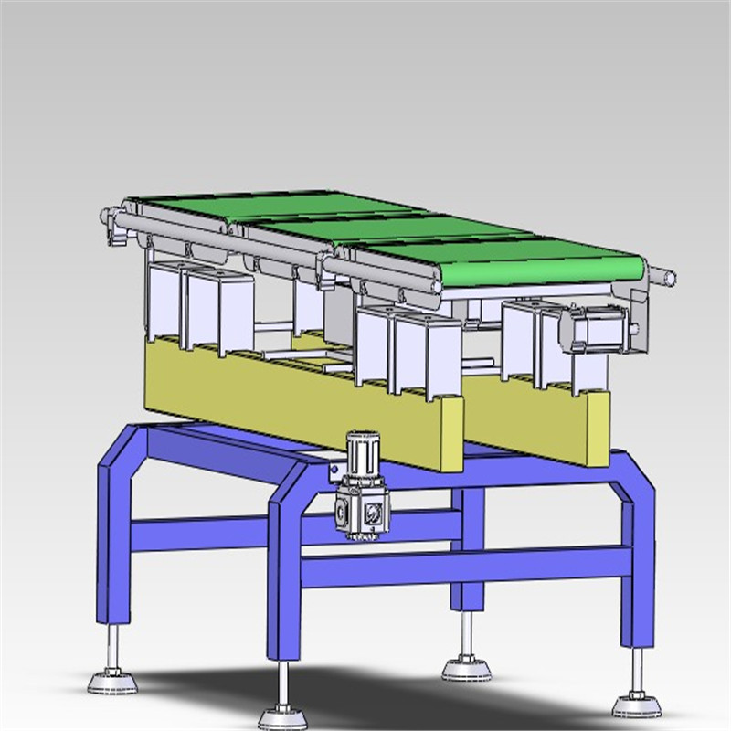 称重皮带输送带3D图纸 非标自动化设计机械3D图纸 - 图2