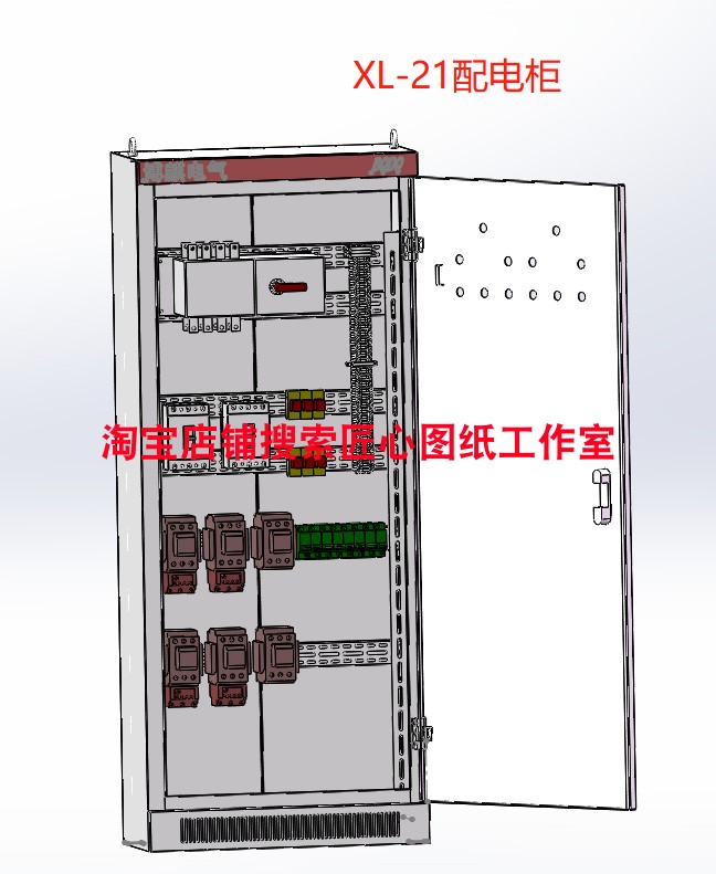 300多套机箱机柜钣金图纸3d图纸三维模型 操作台配电柜钣金图纸 - 图1