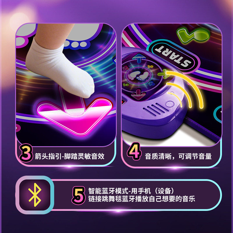 新年跳舞毯儿童玩具益智3到6岁女童玩具小女孩子生日礼物网红爆款,淘宝优惠券,粉丝福利购,淘宝优惠卷