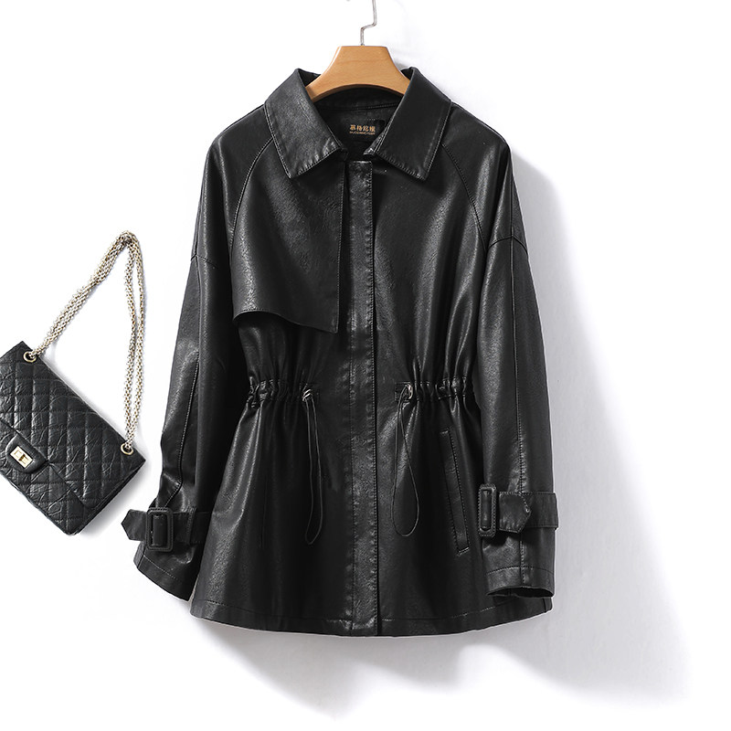 绵羊皮外套女常规韩版收腰驼色减龄小个子2025新款海宁真皮女皮衣,淘宝优惠券,粉丝福利购,淘宝优惠卷